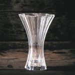 Nachtmann Saphir slanke vaas van dik glas